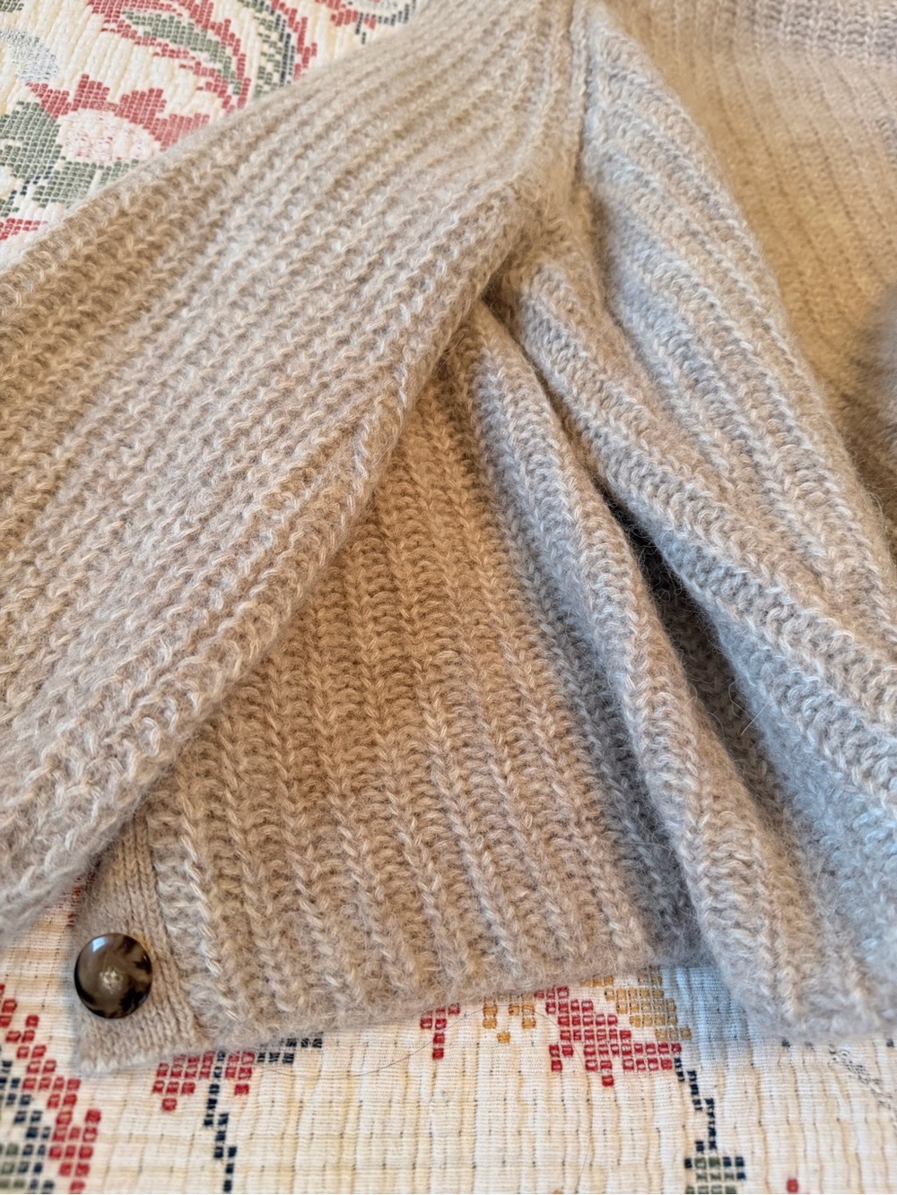 Sezane EMILE CARDIGAN - light beige - Picture 9 of 10